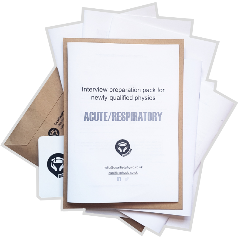 Acute / Respiratory interview preparation pack | QualifiedPhysio