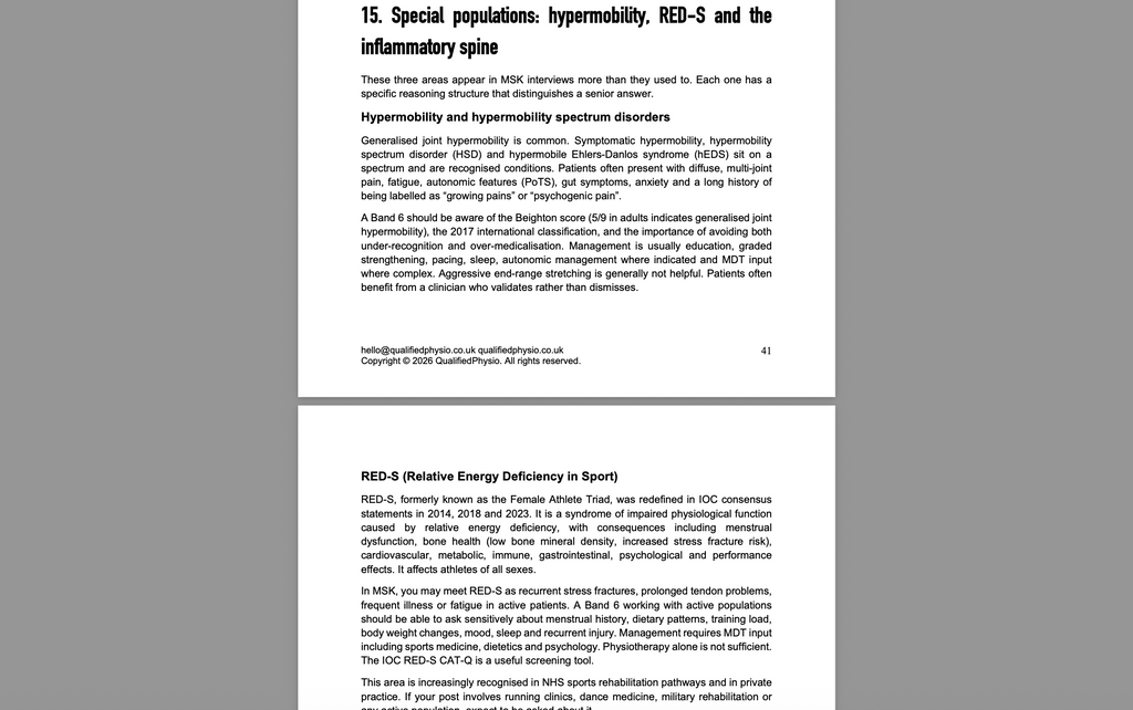 QualifiedPhysio B6 MSK Excerpt 4
