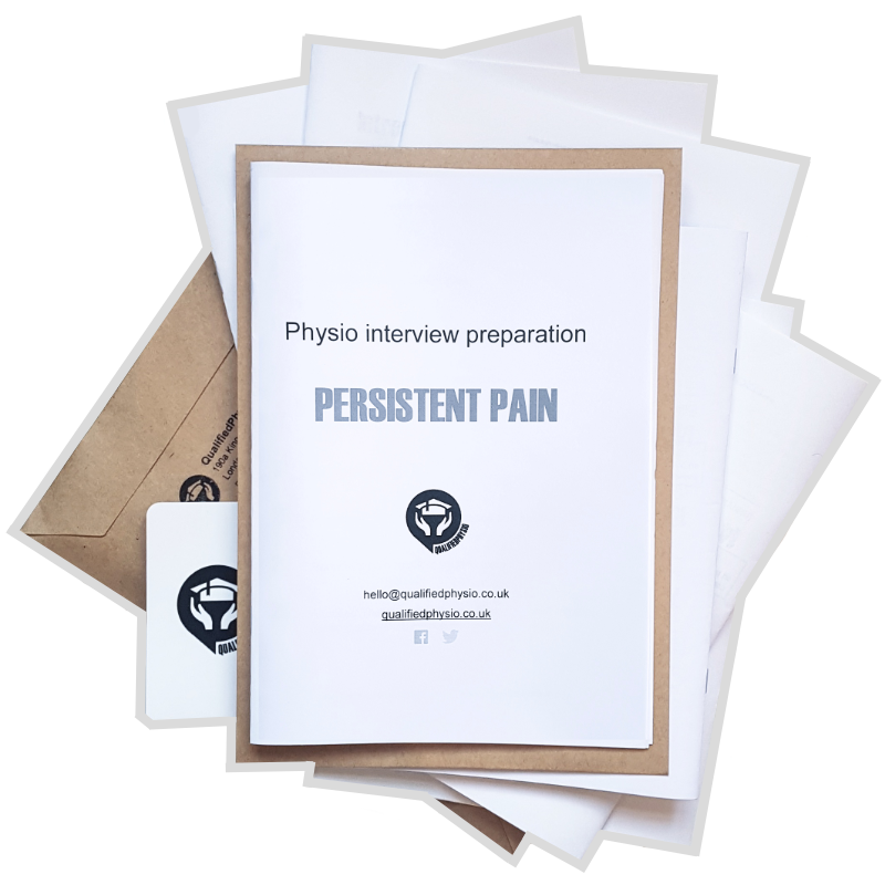 Persistent Pain / Chronic Pain pack | QualifiedPhysio