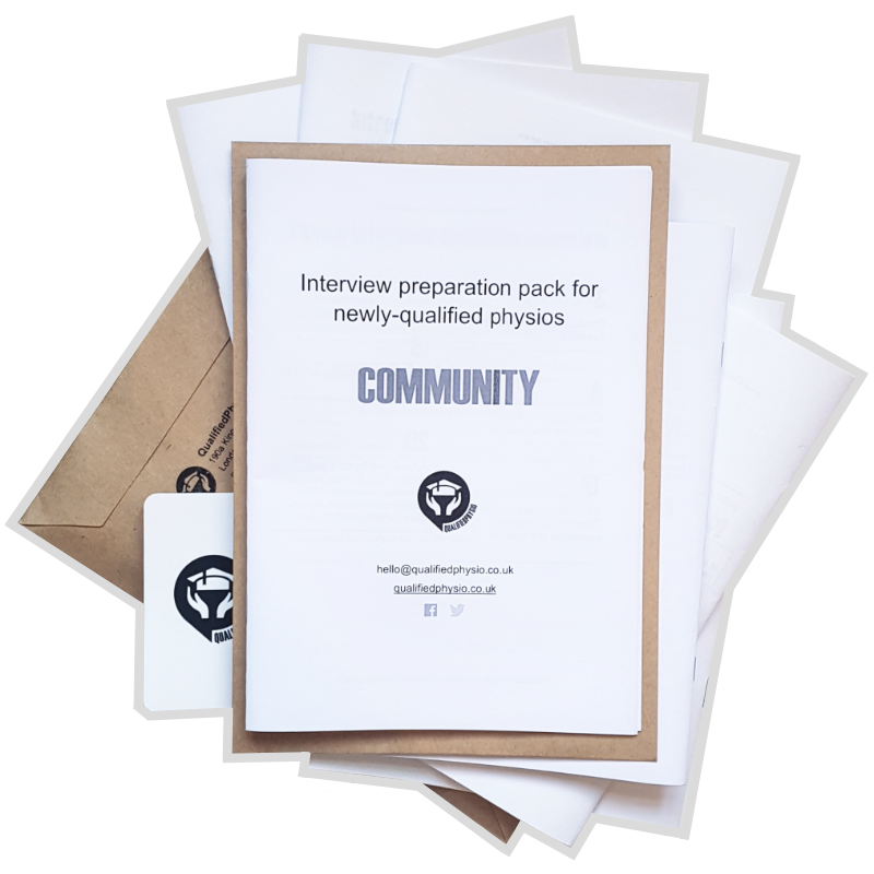 Community interview preparation pack | QualifiedPhysio